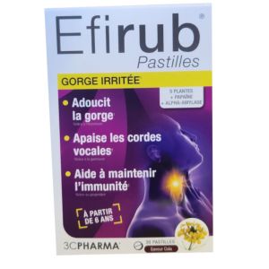 3C Efirub 30 Pastilles Cola Bt30