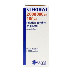 Sterogyl 2000000 IU/100ml drinkable drops 20ml