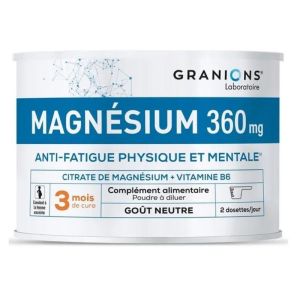 Granions Citrate De Mg 360Mg Poudre