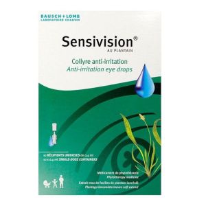 Sensivision eye drops 10 x 0.4ml