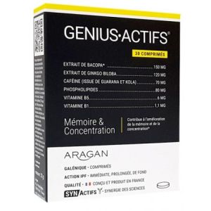 Lecitone Genius memory concentration 30 tablets