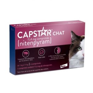 Capstar Cat 6 tablets