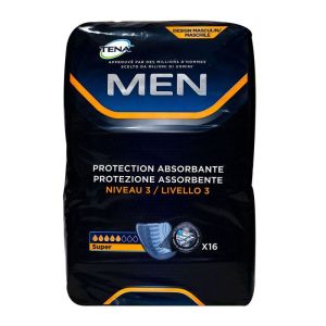 Men 16 level 3 absorbent pads