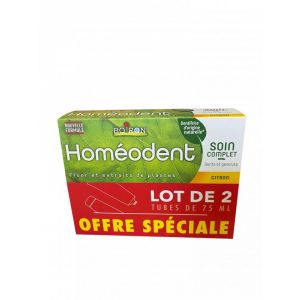 Homéodent - Complete Care for Teeth and Gums - Lemon - 2x 75ml