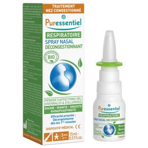 Respiratory organic decongestant nasal spray 15ml