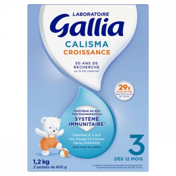 Lait Calisma croissance Pronutra+ 3x400g