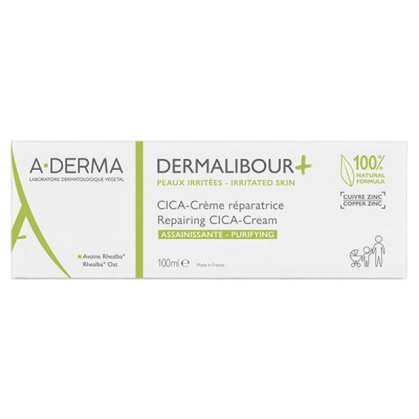 Dermalibour + Cica-repairing sanitizing cream 100ml