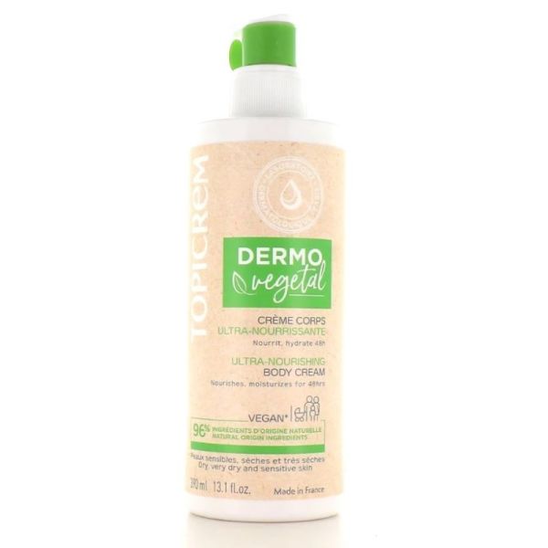 Topicrem Dermovegetal Ultra-Hydr Cr 390Ml