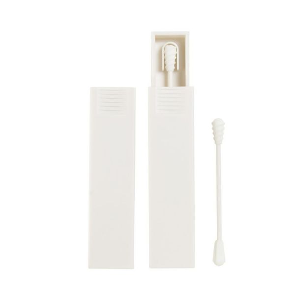 Washable and Reusable Cotton Swab - White