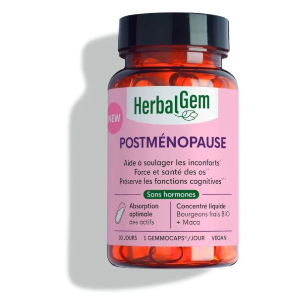 Herbalgem Gemmocaps Postmenopause Caps30