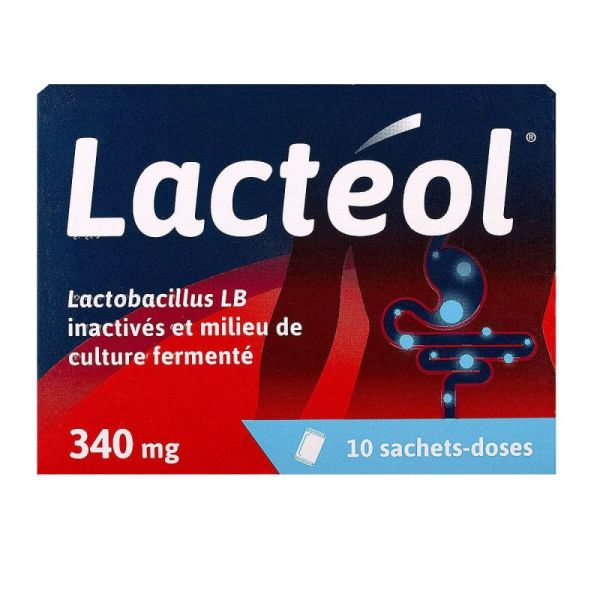 Lacteol 340 mg 10 sachets-doses