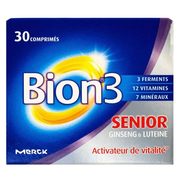 Bion 3 senior vitality 30 tablets