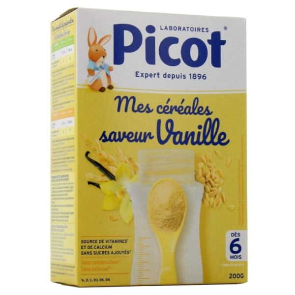 Picot Mes Cereales Biscuit Des 6M 200G