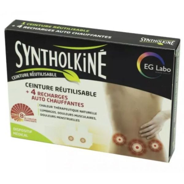 SyntholKiné - Reusable Belt + 4 Self-heating Refills