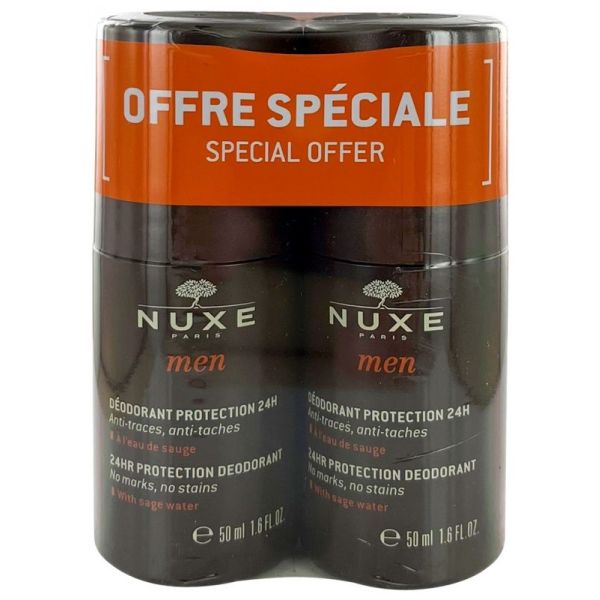 Nuxe Men Deodorant 24h 2x50ml