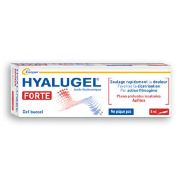 Hyalugel - Localized deep wounds, mouth ulcers, inflammatory conditions - 8ml