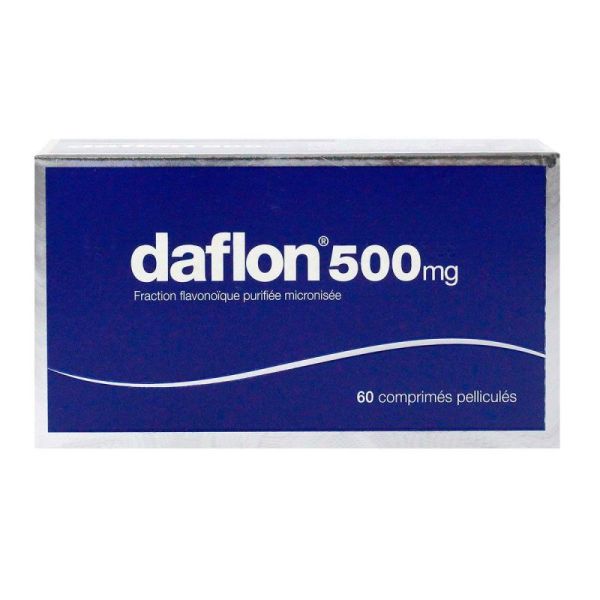 Daflon 500mg 60 veinotonic tablets