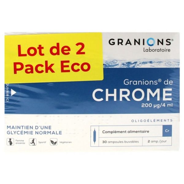 Granions Chrome Ampoule 2X30Amp