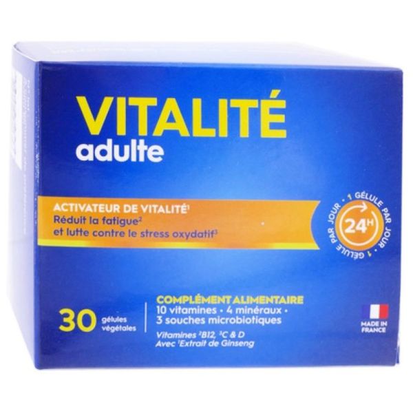 Pharmab Vitalite Adultes 30Cps