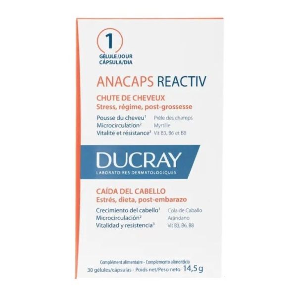 Ducray Anacaps Reactiv Cure 1 Mois