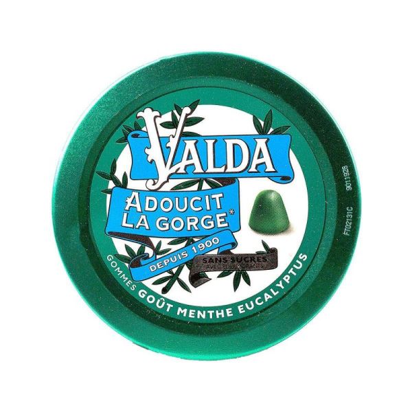 Valda mint & eucalyptus sugar free gummies 50g