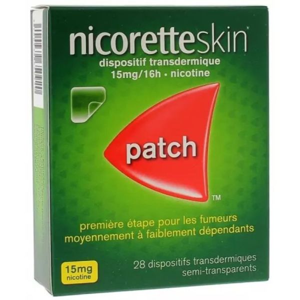 NicoretteSkin Step 2 15mg/16 hours - 28 patches