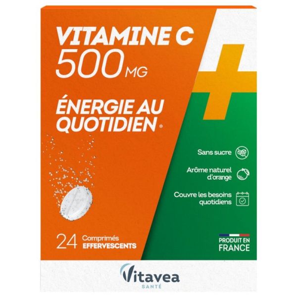 Vitamin C 500mg daily energy 24 tablets