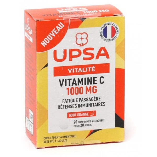 Vitality Vitamin C 1000mg - 20 tablets