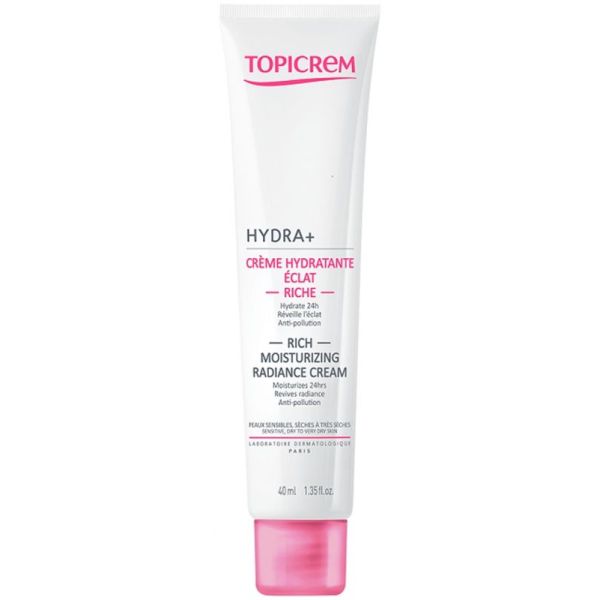 Topicrem Cr Moisturizing Rich Radiance 40ml