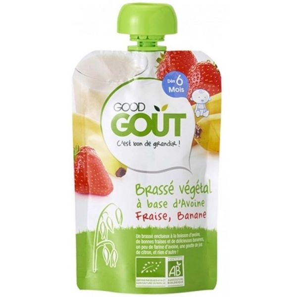 Good Gout Brasse Vegetarian Avoi/frai/banana 90g