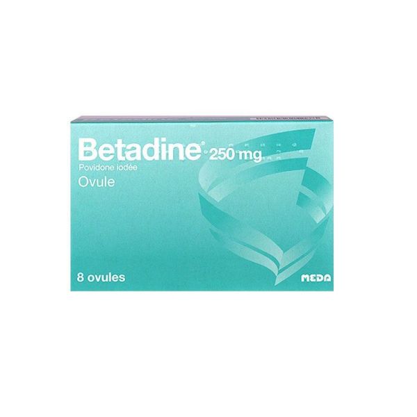 Betadine 250 mg 8 eggs