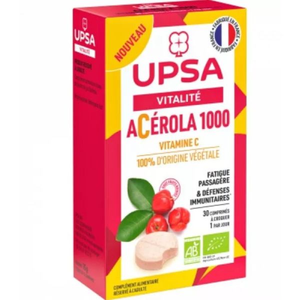 Upsa Acerola 1000 Bio Cpr30