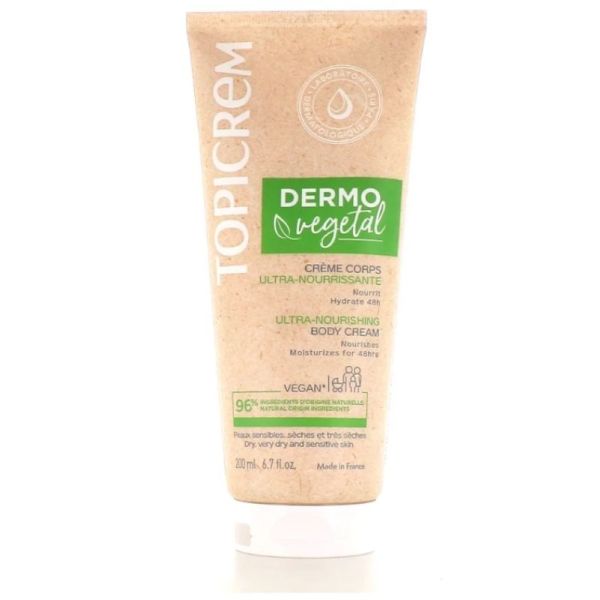 Topicrem Dermovegetal Ultra-Hydr Cr 200Ml