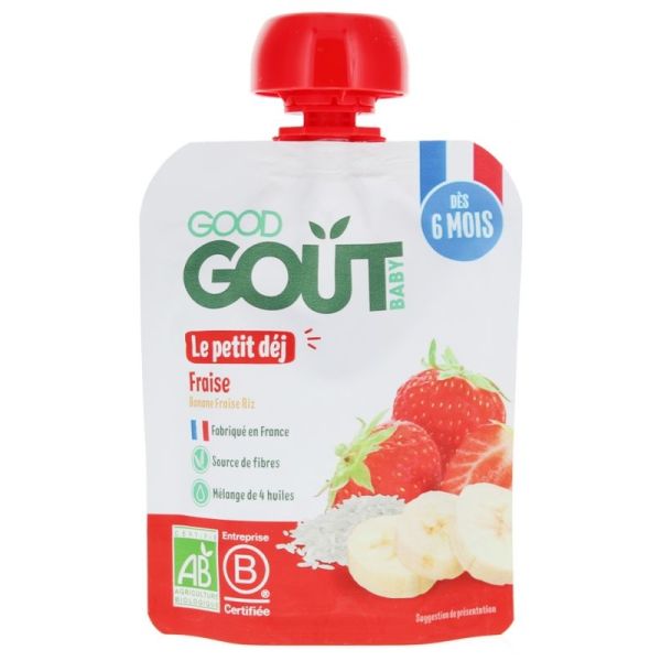 Good Gout Petit Dej Fraise 70G