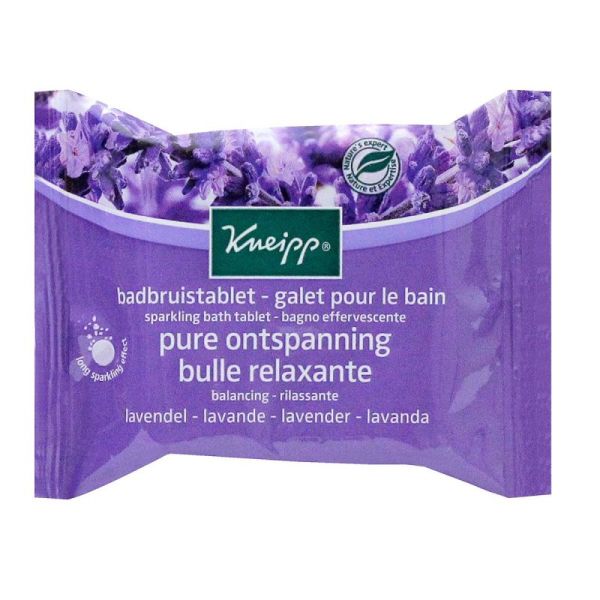 Effervescens pebble for the bath 80g - Lavender