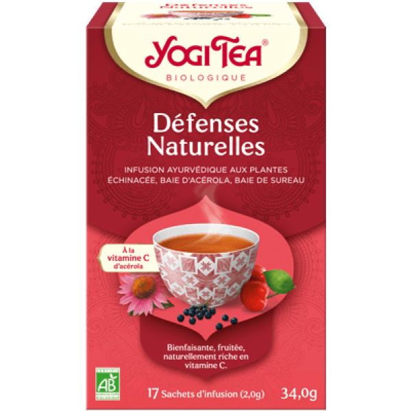 Natural Defenses - Beneficial Infusion, fruity, naturally rich in vitamin C - 17 sachets