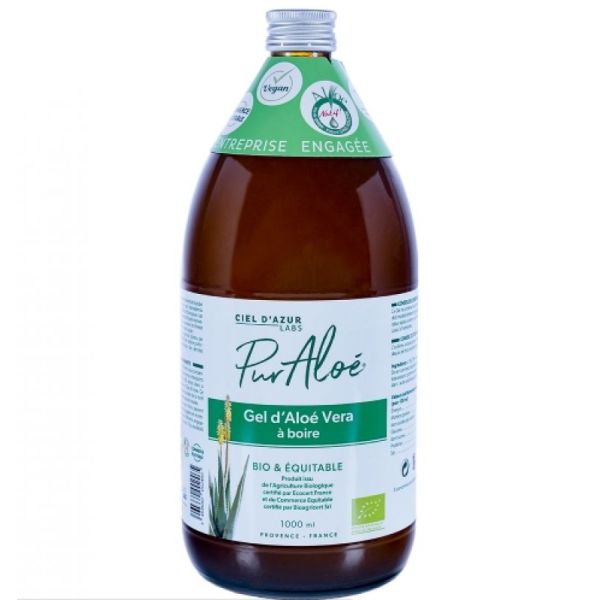 Organic Aloe Vera Gel to Drink - 1000m