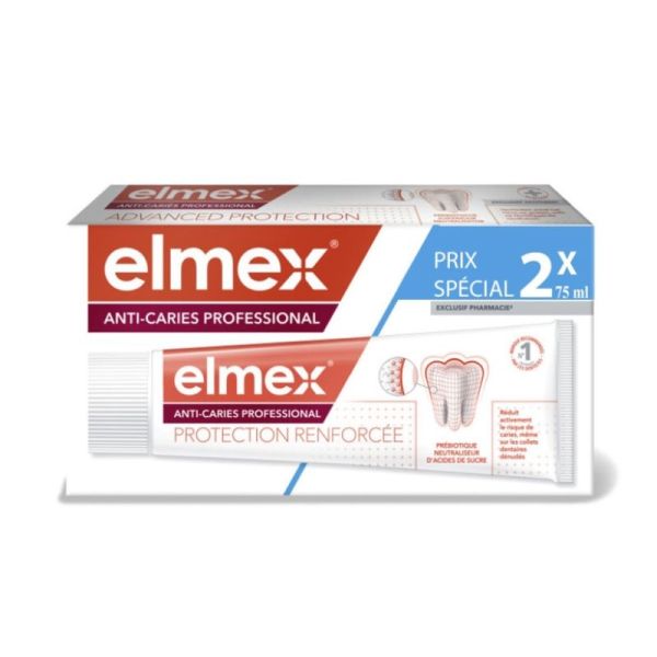 Elmex Dent Ac Prof 2X75Mlprix Spe