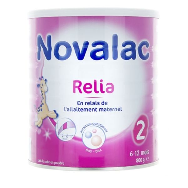 2nd age milk - Relia - In relay of breastfeeding - 800g