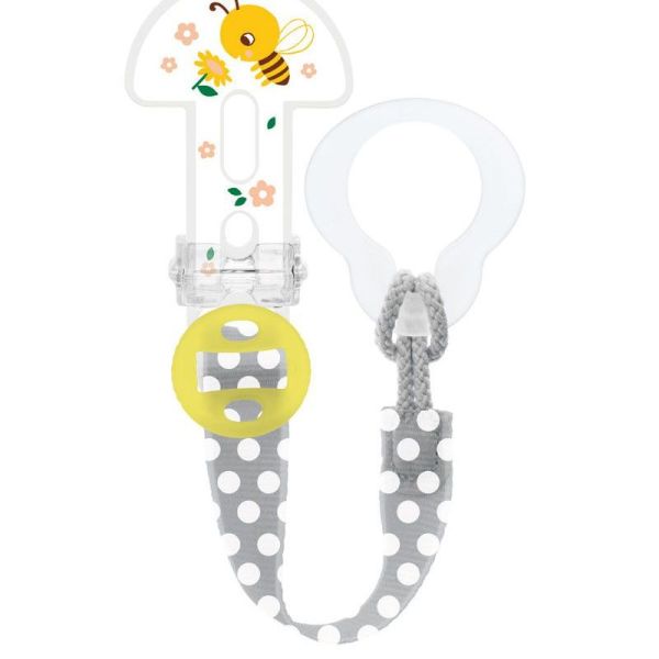 Universal pacifier clip for all ages