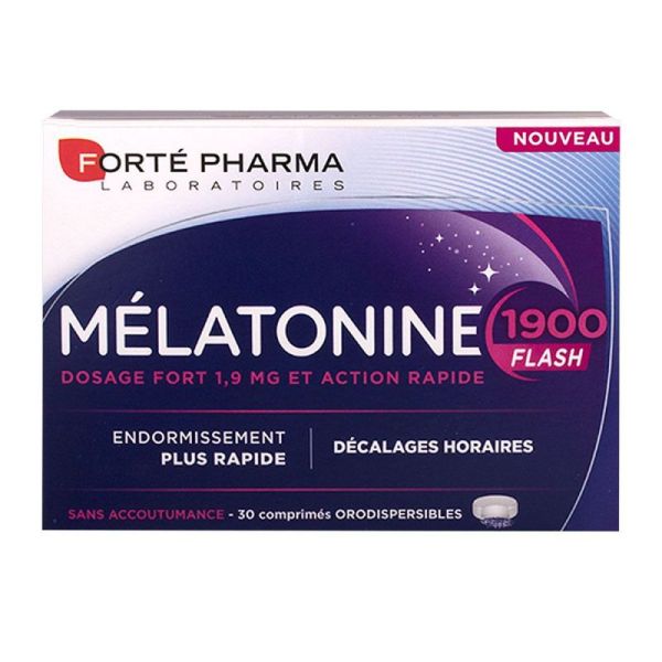 Melatonin 1900 flash 30 tablets