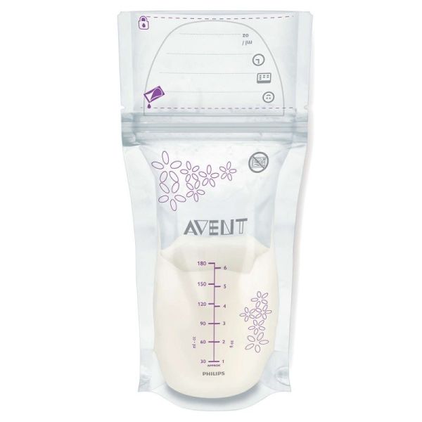 Avent Storage Bags for Breast Milk x25