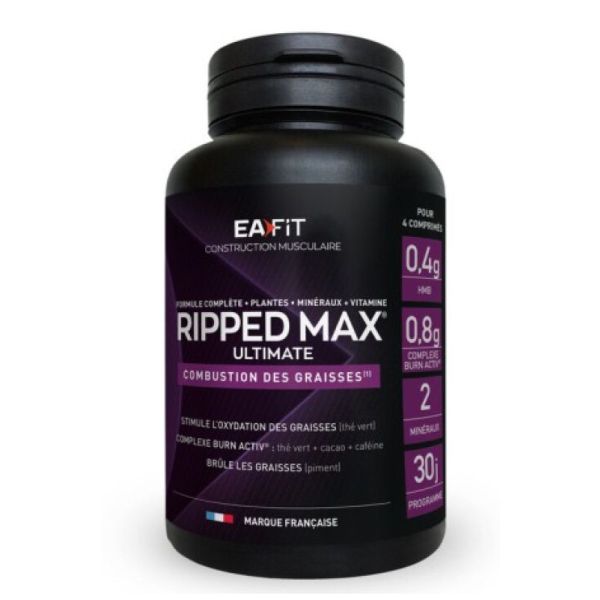 Ripped max ultimate fat burner 120 tablets