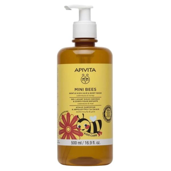 Apivita Mini Bees Gel  Chev Et Cor 500ml