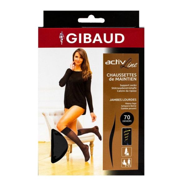 Gibaud - Activline 70D socks - Beige - size 3