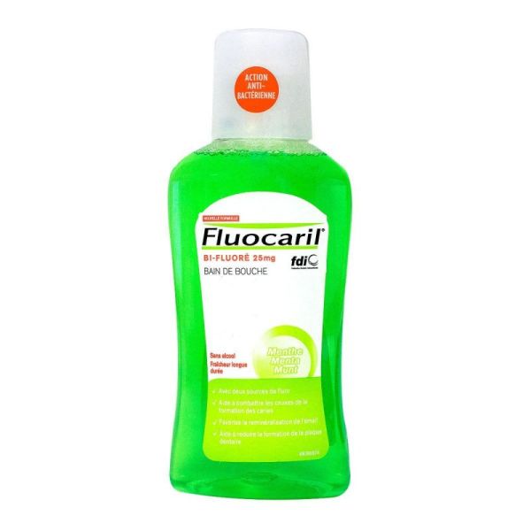 Bi-fluorinated mouthwash 25mg 250ml