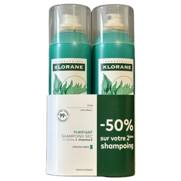 Klorane Shp Sec Ortievit E 2X150Ml