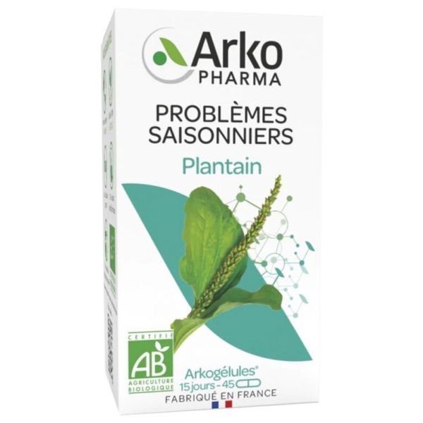 Arkocaps - Organic plantain - 45 capsules