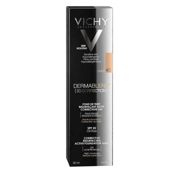 Dermablend 3D Correction Foundation 30ml - 45 gold