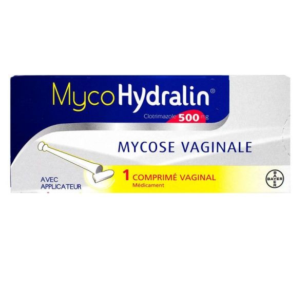 Myco Hydralin 500mg 1 vaginal tablet